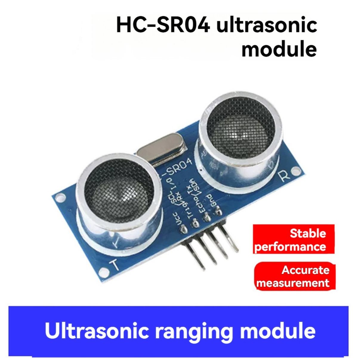 6 قطع من وحدة استشعار المسافة  - مراجعة Ultrasonic Distance Sensor وسعره