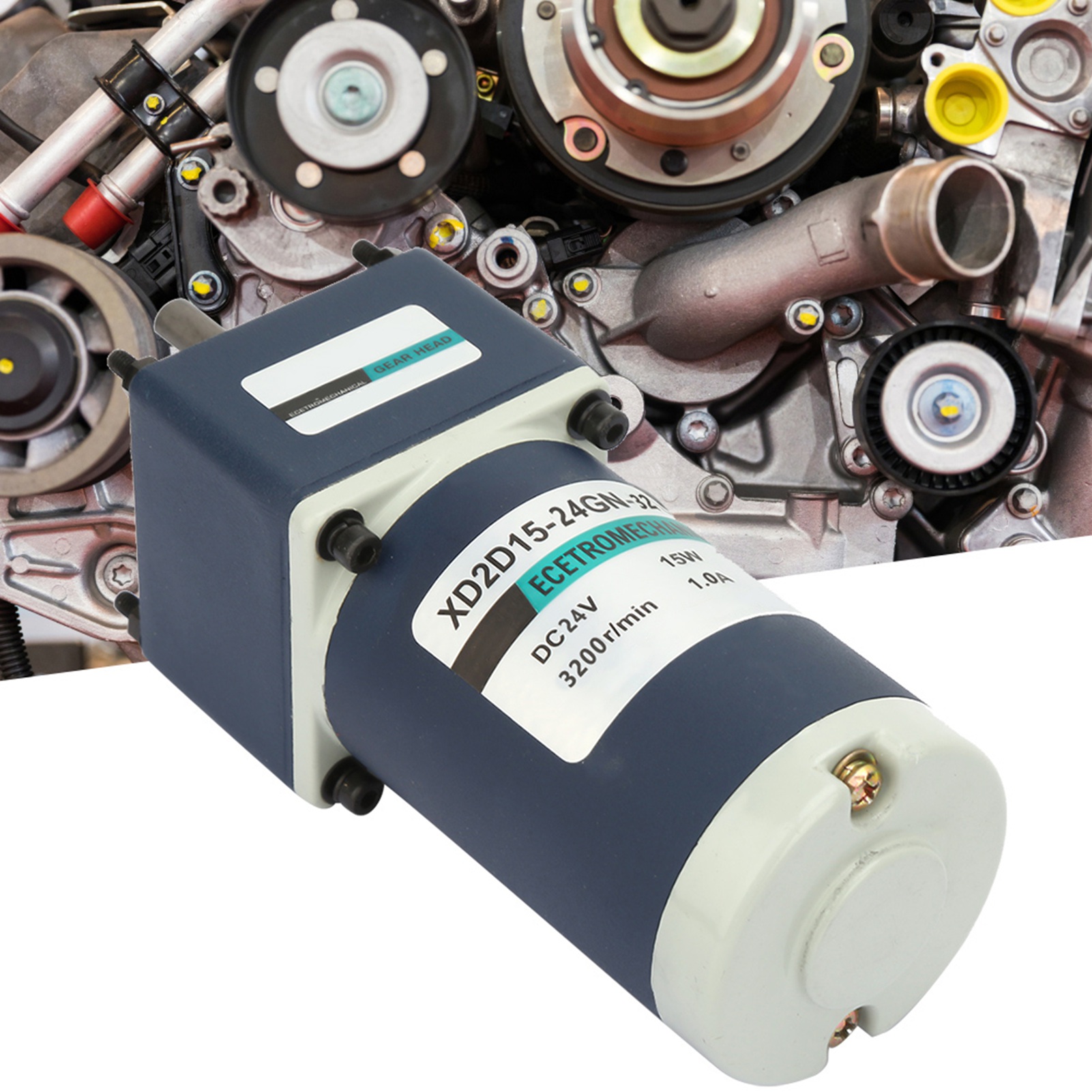 محرك تروس تخفيض السرعة بتيار م - مراجعة Geared Motor وسعره