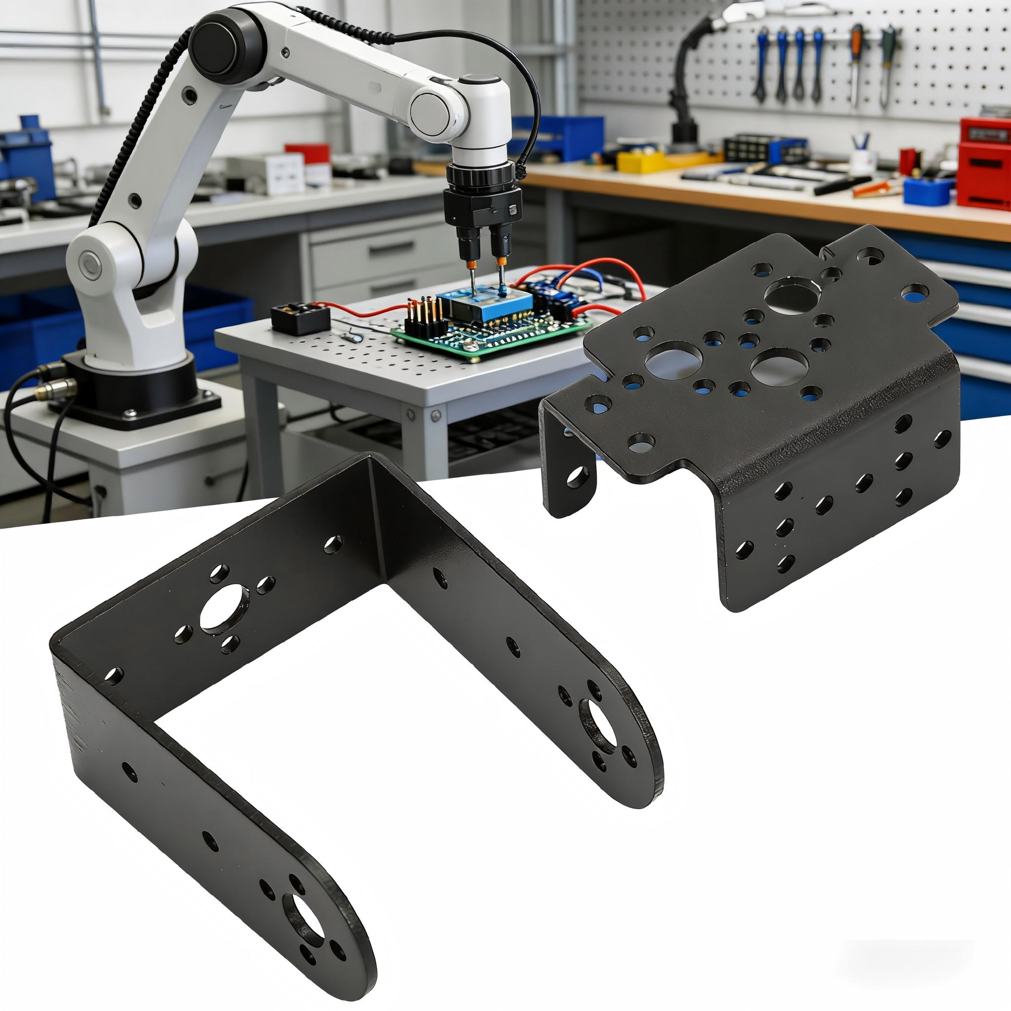 حامل محرك سيرفو MG995 MG996R،  - مراجعة Pan Tilt Bracket وسعره